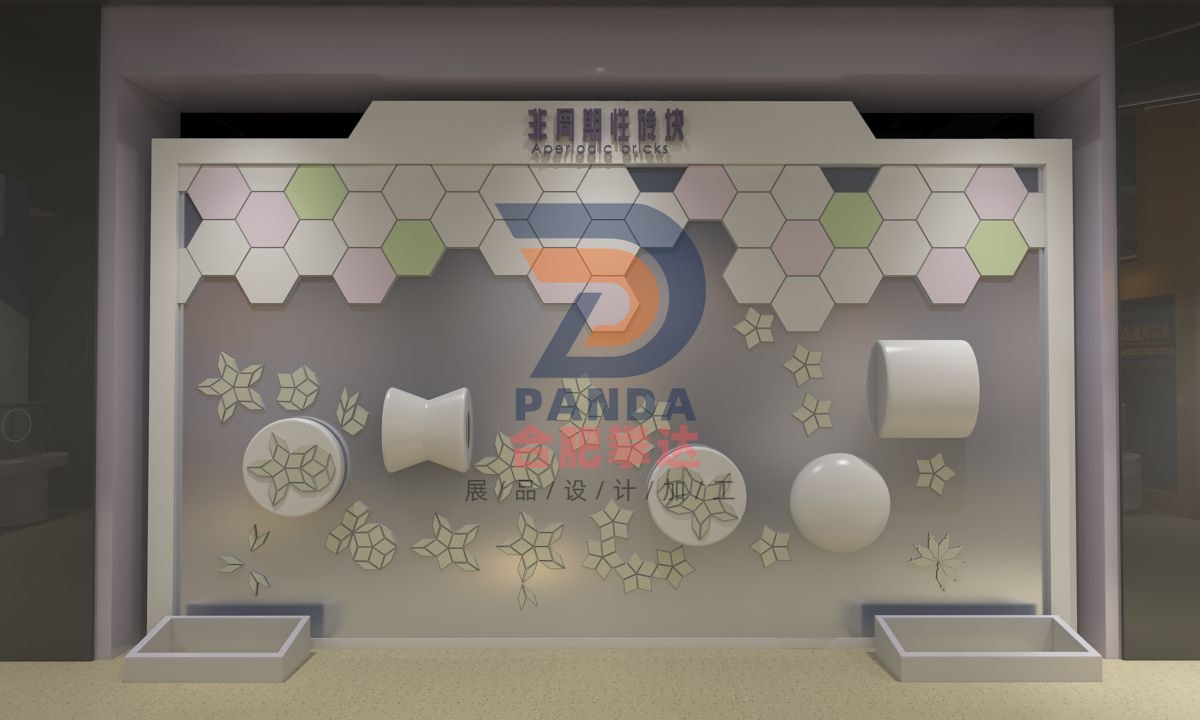 非周期性砖块科普展品