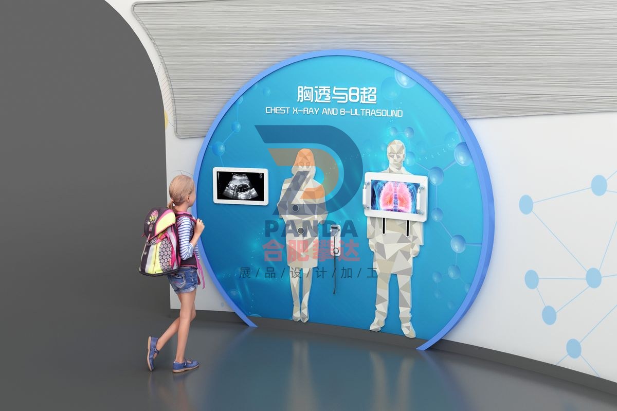 B超与胸透科普展品