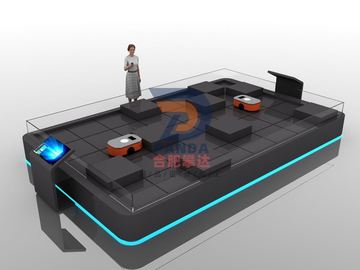 AGV小车对战科普展品