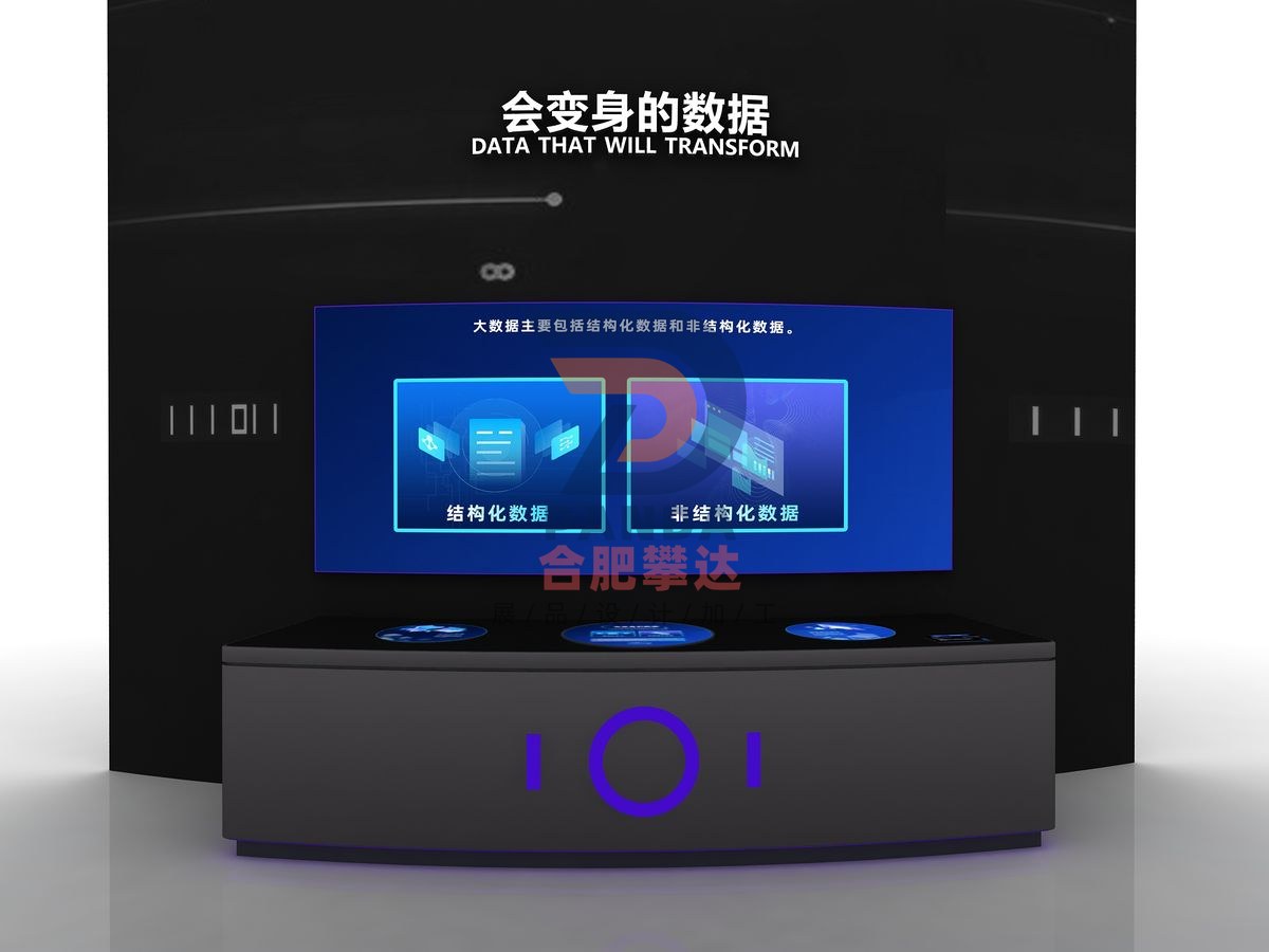 会变身的数据科普展品