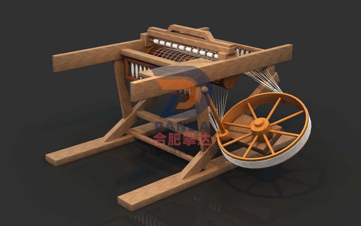 珍妮纺纱机科普展品
