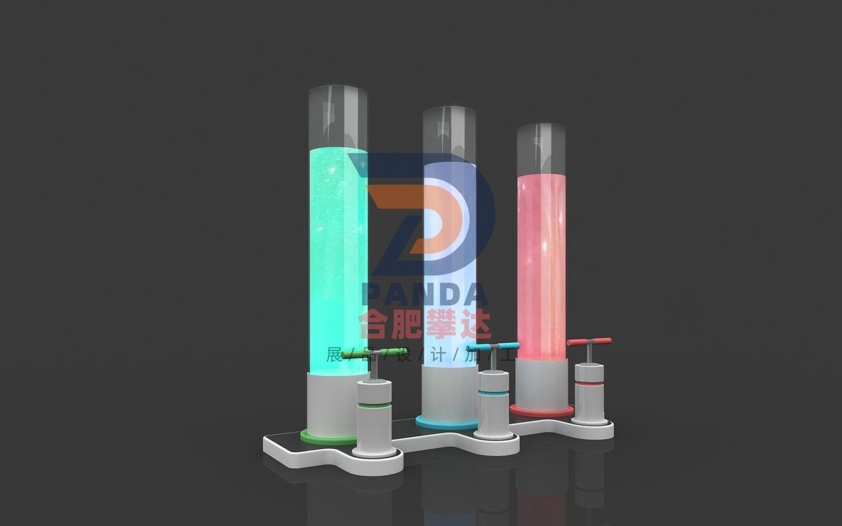 缓慢的气泡科普展品