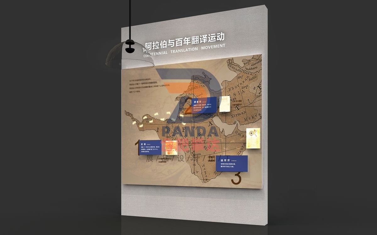 阿拉伯与百年翻译运动科普展品