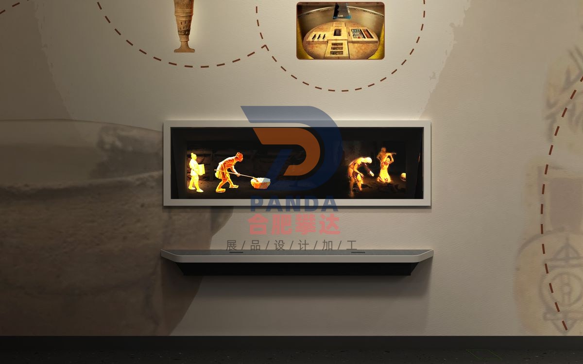 远古陶器科普展品
