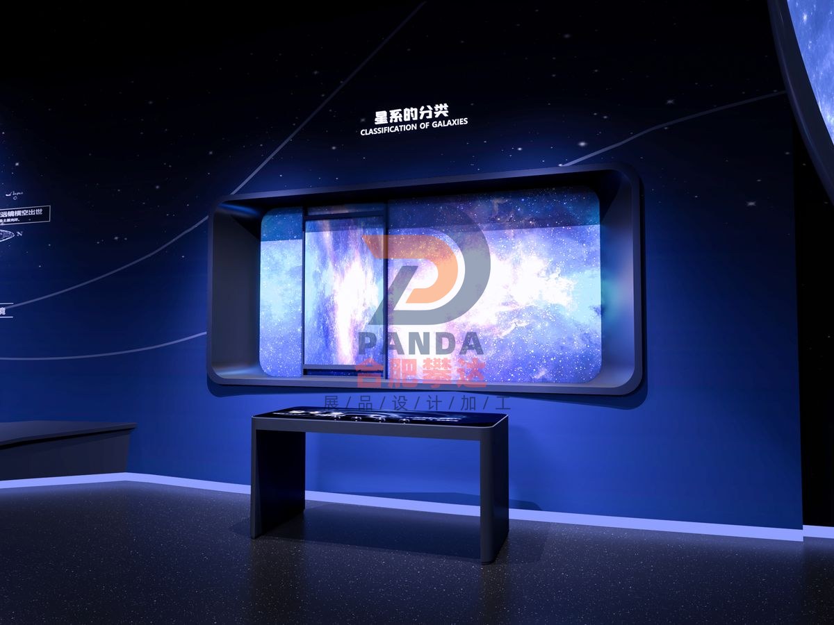 星系的分类科普展品