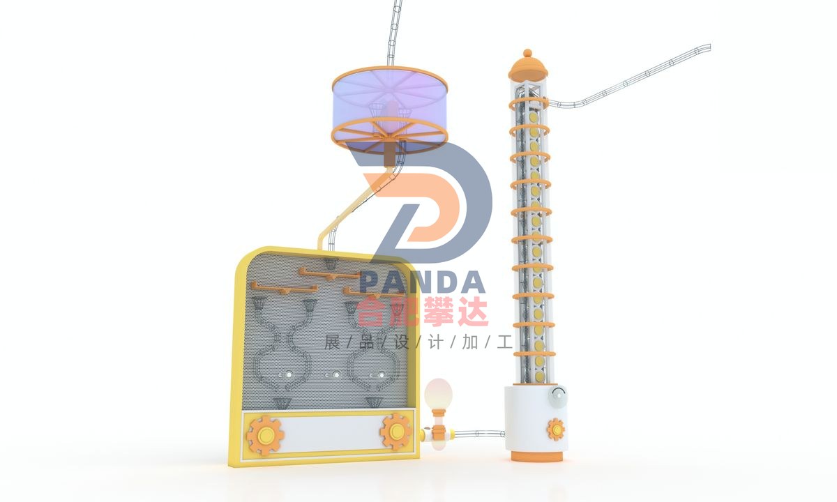 水如何到我家-配水大滑道科普展品