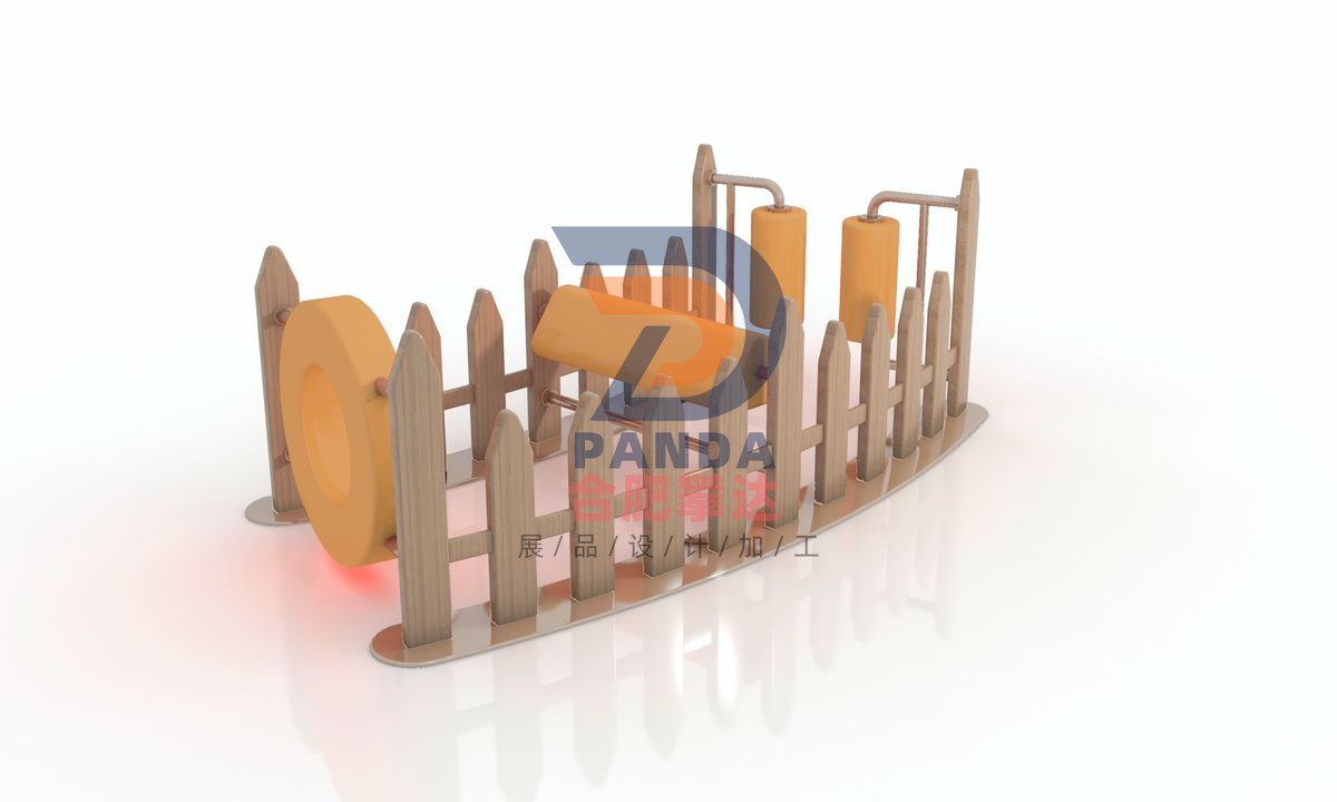 障碍赛跑科普展品