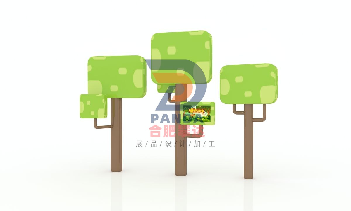 植物的新衣科普展品
