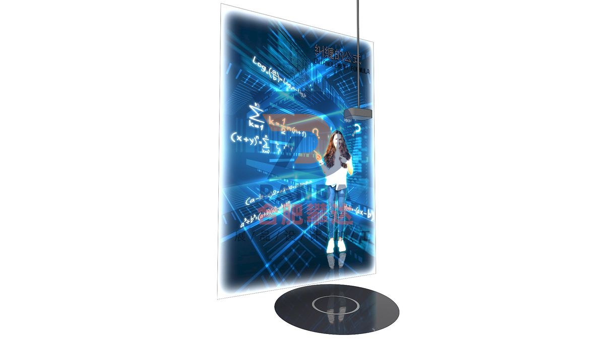 纠缠的公式科普展品