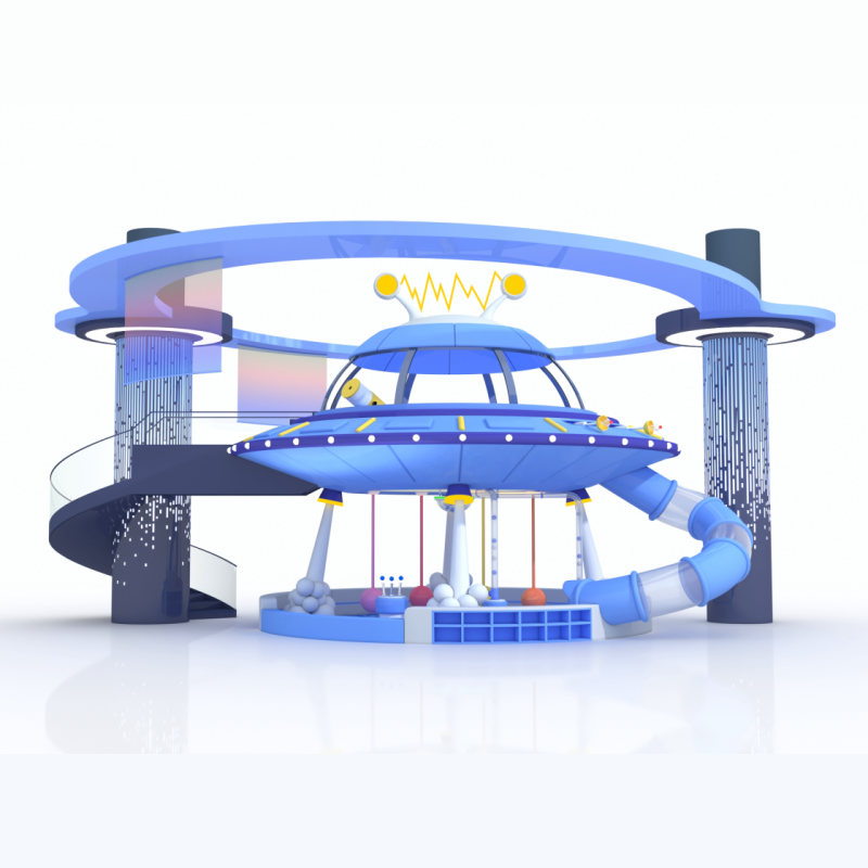 UN号科学飞船展项效果图
