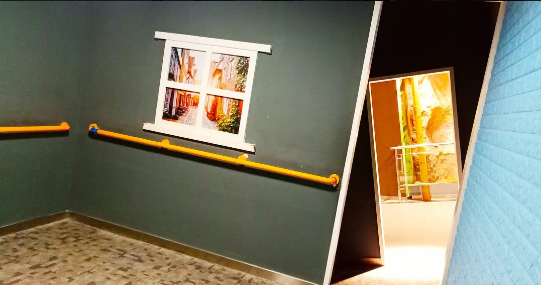 斜面小屋错觉体验科普展品