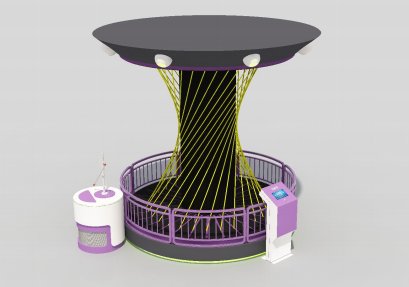 旋转双曲面科普展品
